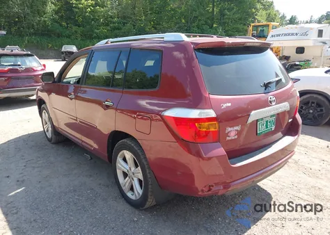 2010 Toyota Highlander Limited V6 z USA, uszkodzony, nr VIN 5TDDK3EH7AS006811